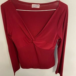 Weather Vane Red Blouse